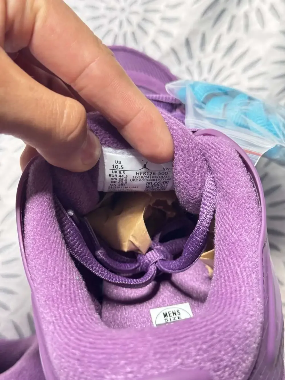 Air Jordan 4 RM 'Grimace' Vintage Purple 10.5 Men’s HF8126-500